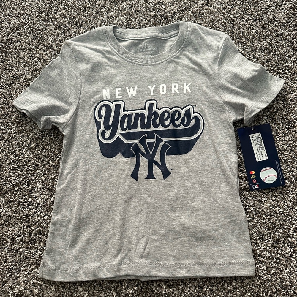 New York Yankees Kids Gray T-Shirt